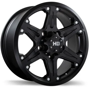 Fast HD – Invasion – Black – 20″x8.5″ 45mm – All weather Wheels – F215-2085-51FN+45F101